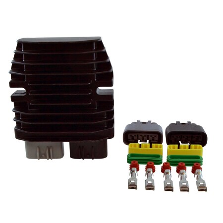 Rmstator Lithium-Ion Batteries Compatible Mosfet Voltage Regulator for Honda Kawasaki Polaris Suzuki Triumph RMS023-106203